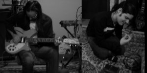 recording guitars for honey pie